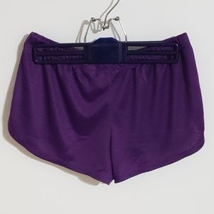 Purple shorts